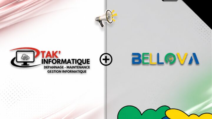 Partenariat : Bellova CORP x TAK’ Informatique !